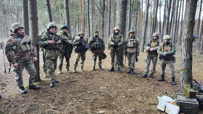 Поблизу кордону з Білоруссю пройшли навчання стрільців з волинської тероборони
