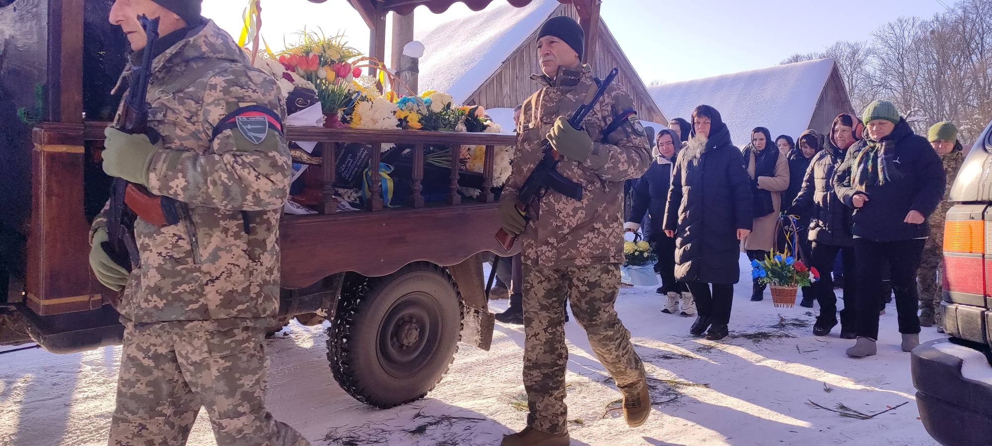 На Волині попрощалися з Героєм Валерієм Демусем