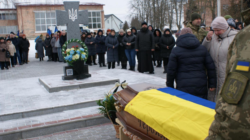 На Волині попрощалися з Героєм Олександром Удотом, який понад рік вважався зниклим безвісти