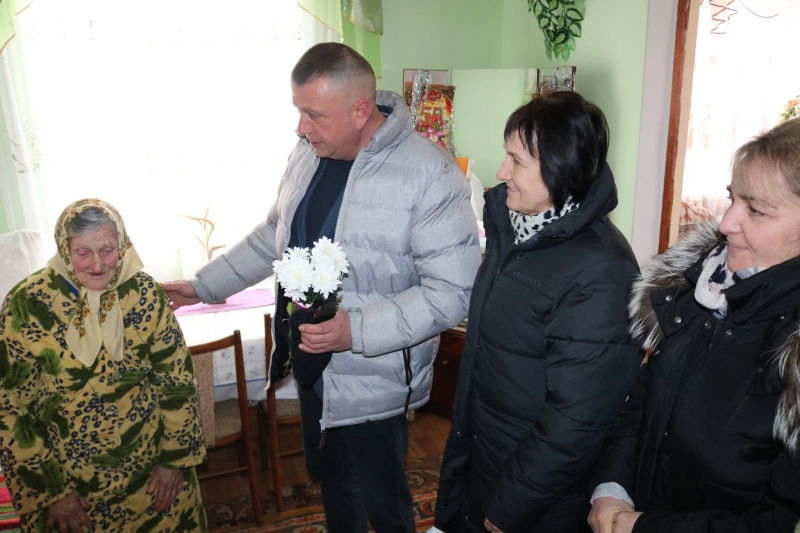 Довгожителька з Волині відзначила 95-річчя