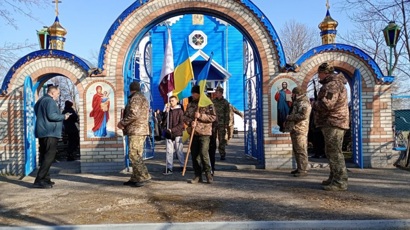 Помер у лікарні, де боровся з важкими пораненнями: на Волині поховали захисника Володимира Гаврилюка