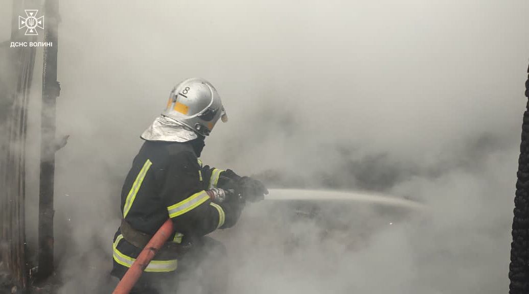 На Волині в пожежі загинуло двоє чоловіків