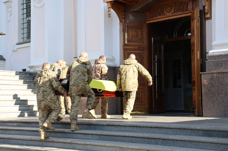 У Луцьку попрощались з Героєм Дмитром Лясковцем