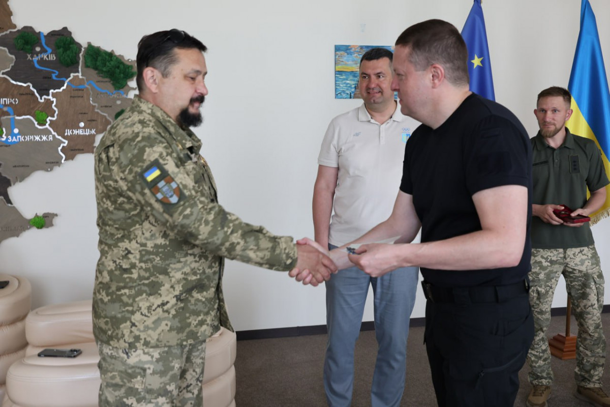 Підполковника з Волині нагородили двома відзнаками Головнокомандувача ЗСУ