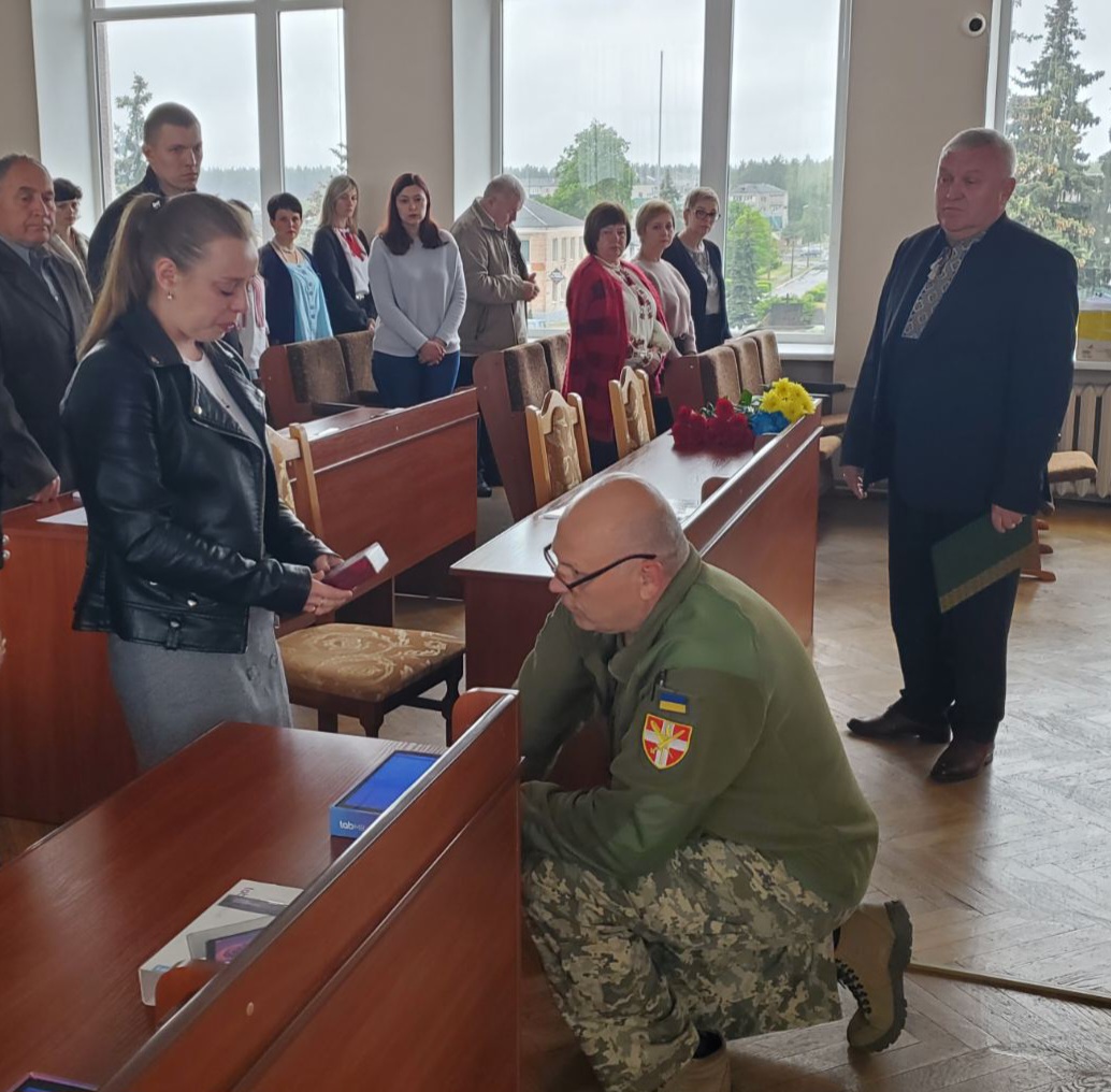 Найменший з трьох синів народився після загибелі тата: Героя Ярослава Гарбара з Волині посмертно відзначено орденом «За мужність»