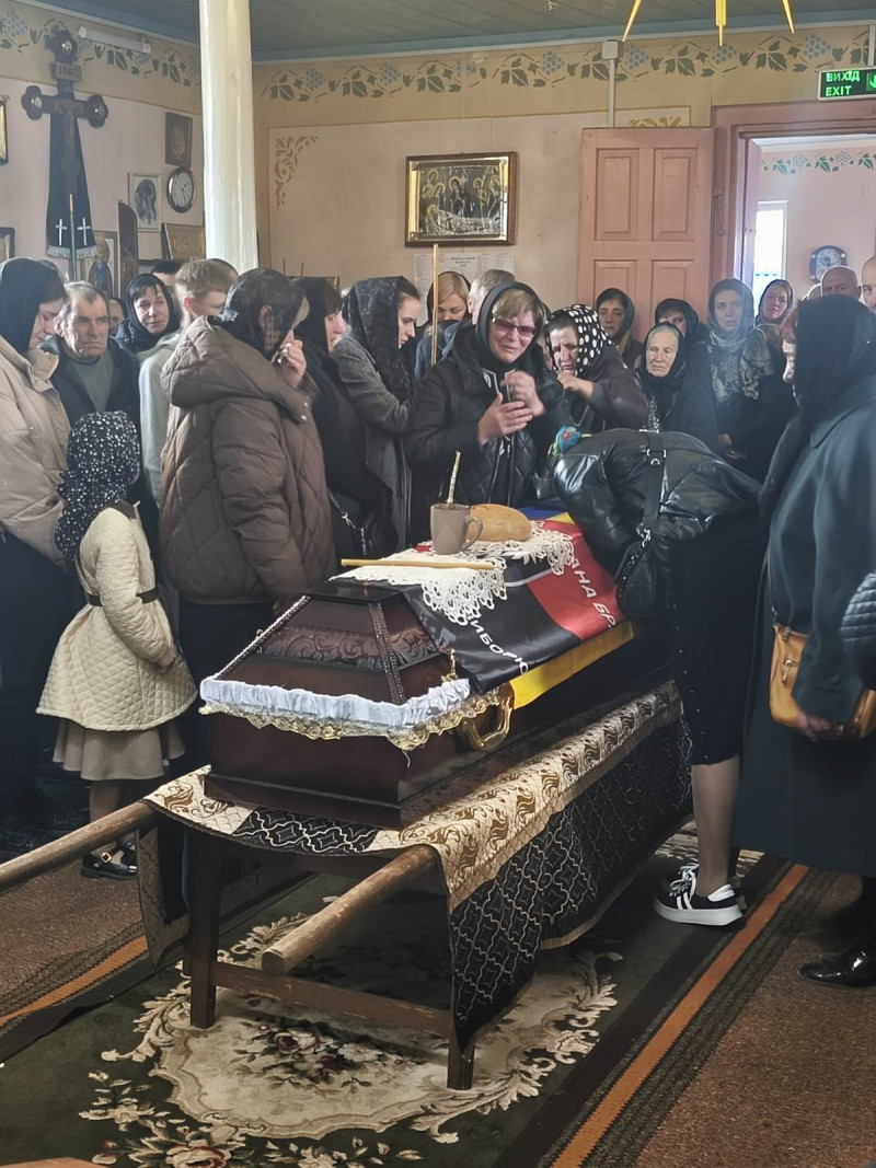 Загинув у грудні 2022 року: на Волині попрощалися із захисником Віктором Михальчуком