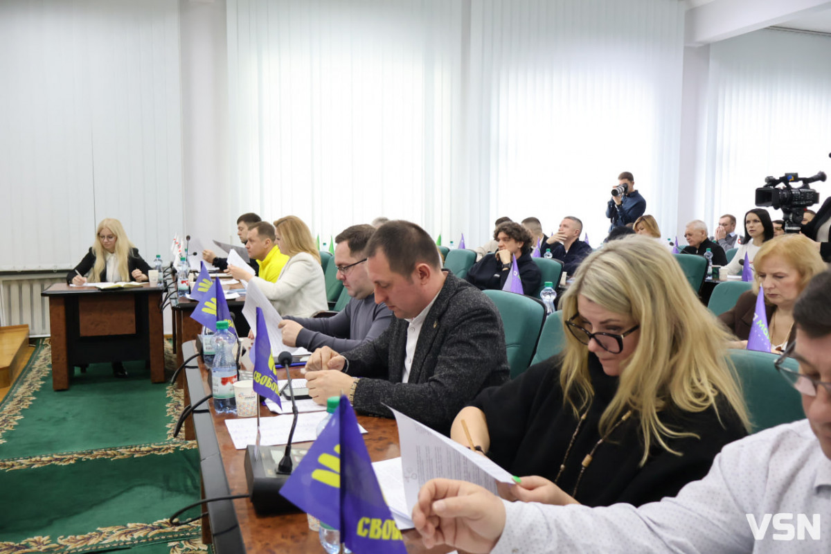 Лютнева сесія Луцької міськради. Фоторепортаж