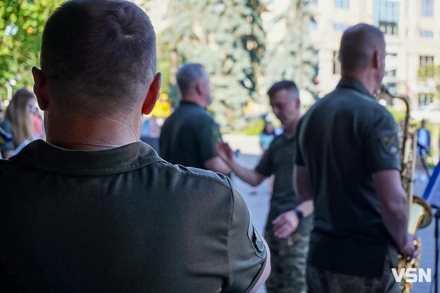 Особливий захід просто неба: у центрі Луцька відбувся концерт військового оркестру