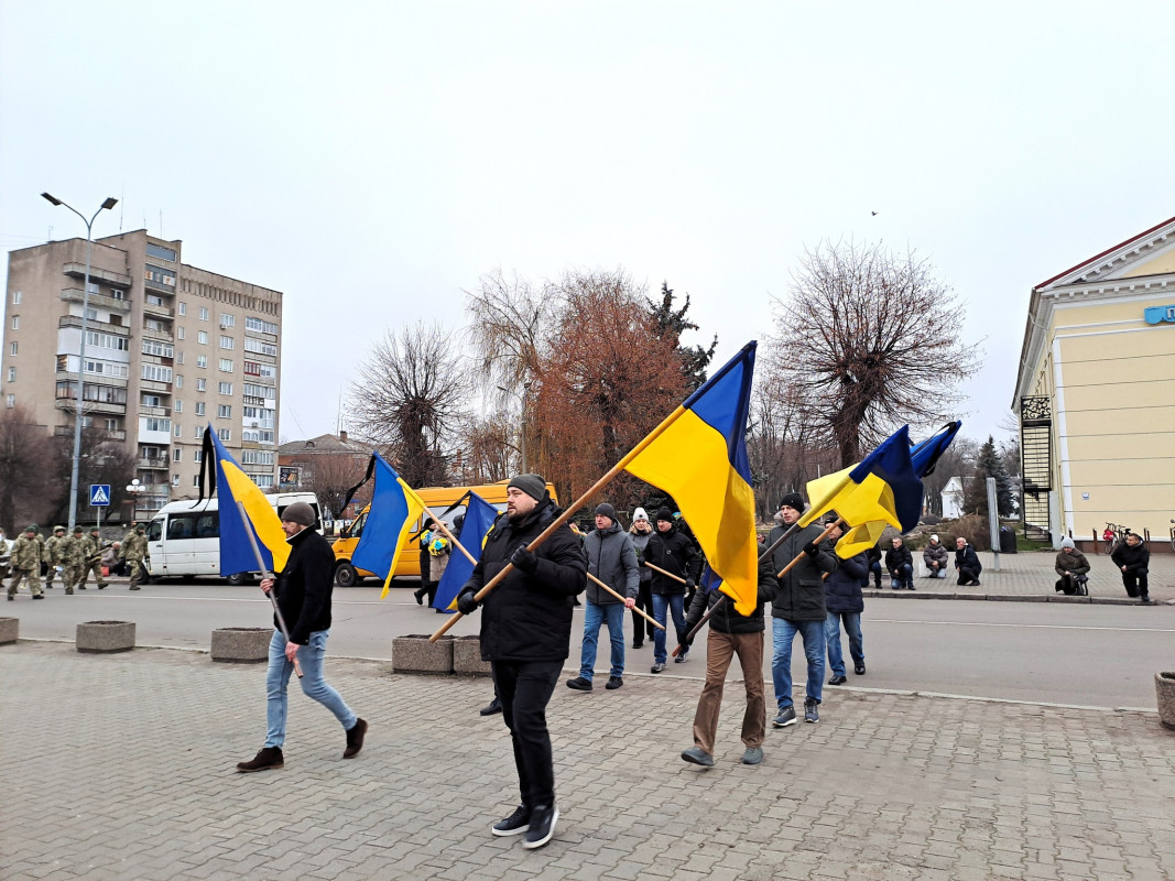 Дві втрати в одні громаді: на Волині попрощалися з Героями Артемом Абрамчуком та Юрієм Гусаром