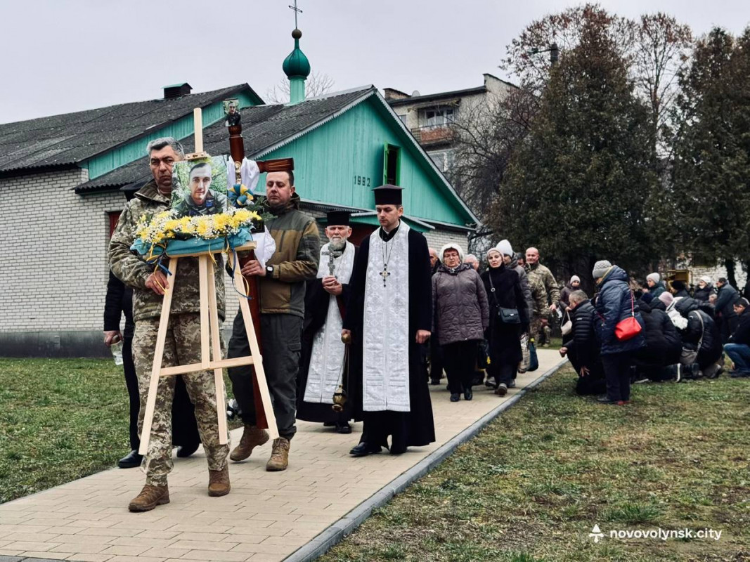 На Волині попрощалися з полеглим Героєм Сергієм Прокоф’євим