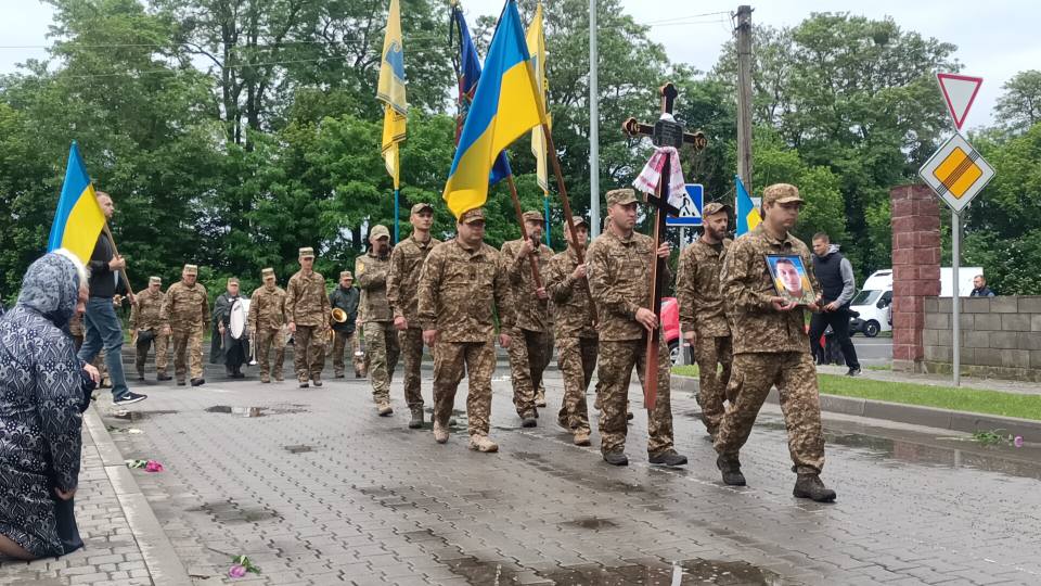 Навіки 35: на Волині попрощалися з Героєм Романом Никончуком