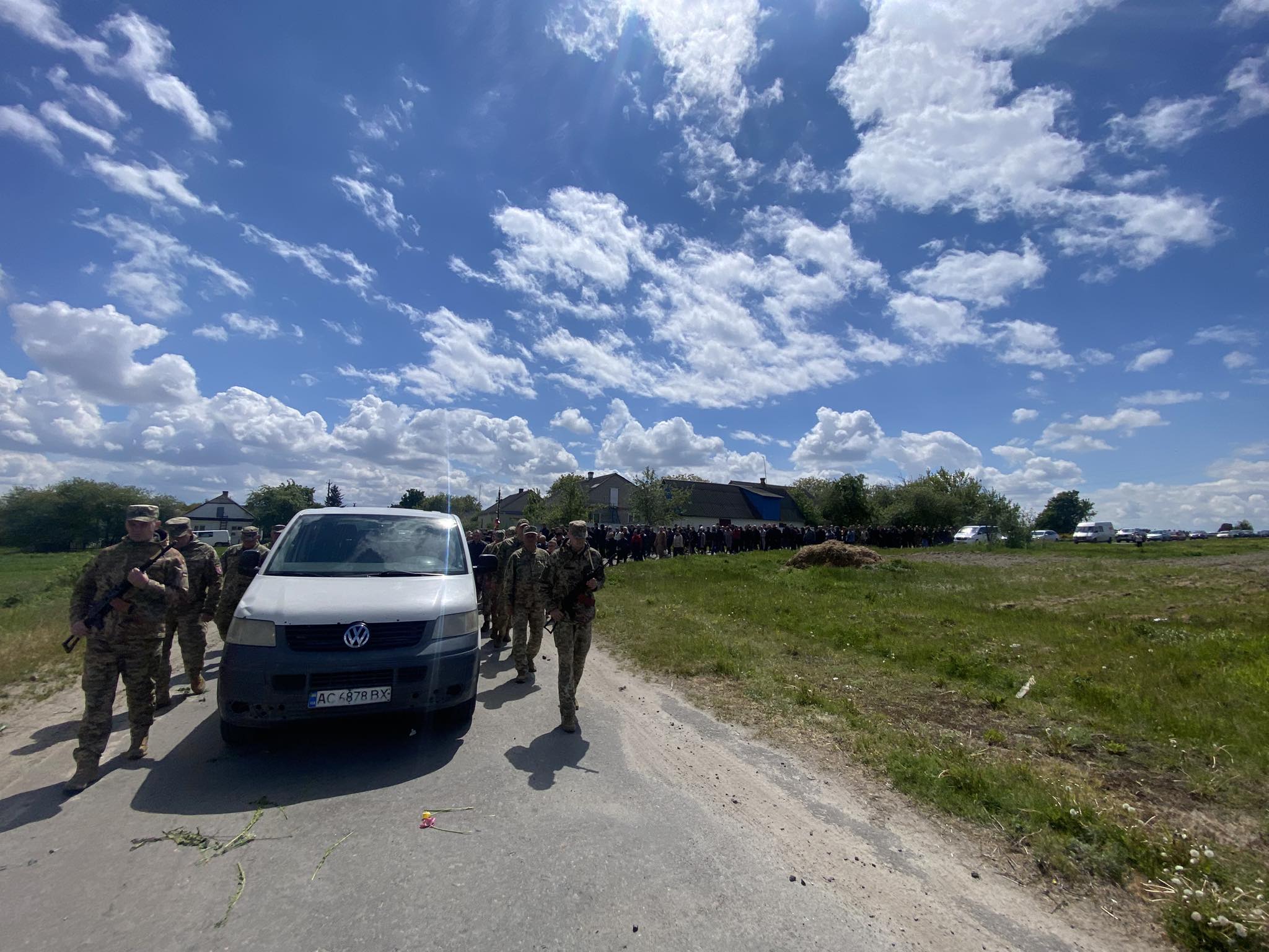 На Волині попрощалися із 23-річним Героєм Олександром Данилюком. Фото
