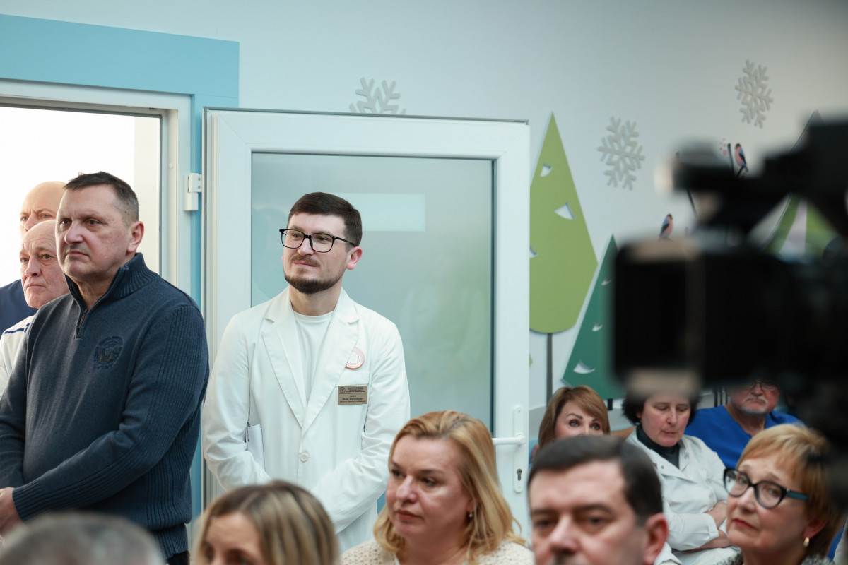 У Луцьку урочисто відкрили оновлене хірургічне відділення обласної дитячої лікарні. Фото