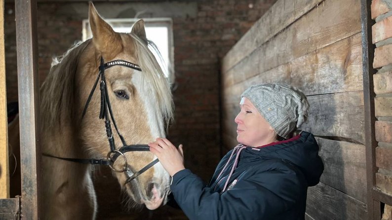 У Луцькій громаді в реабілітації військових допомагають коні