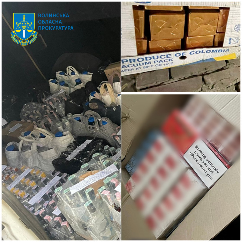 Волинянина викрили на продажу нелегального алкоголю та сигарет: вилучено товар на 400 тисяч гривень