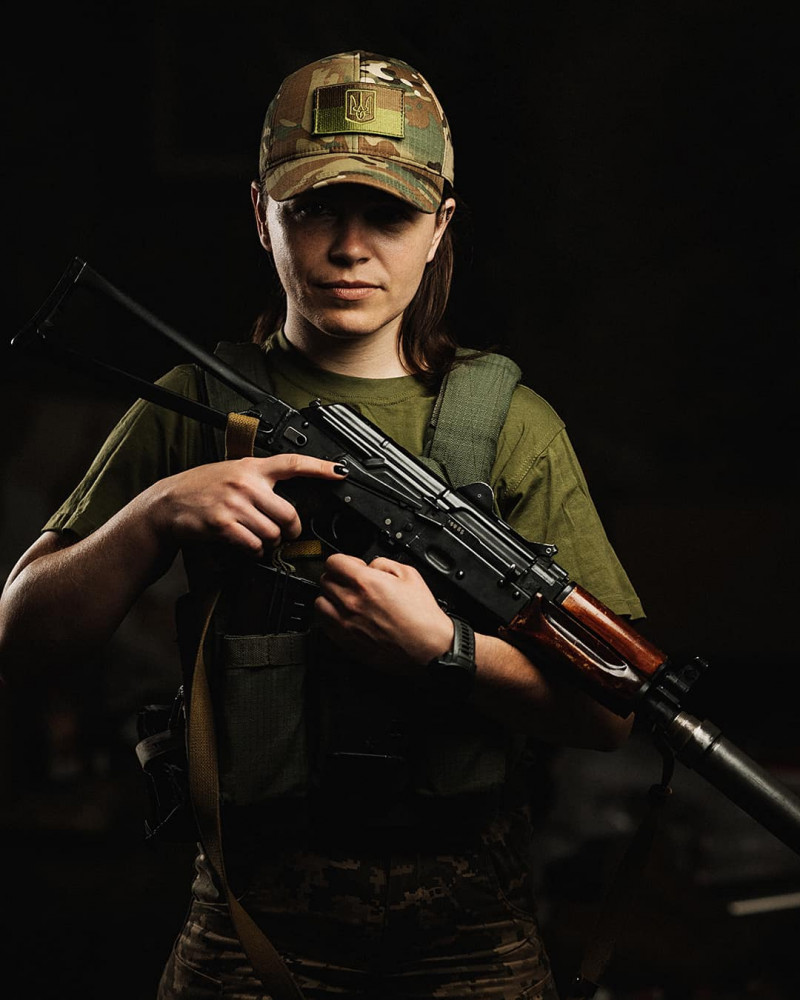 «Обличчя війни»: у ЗСУ показали світлини луцького фотографа