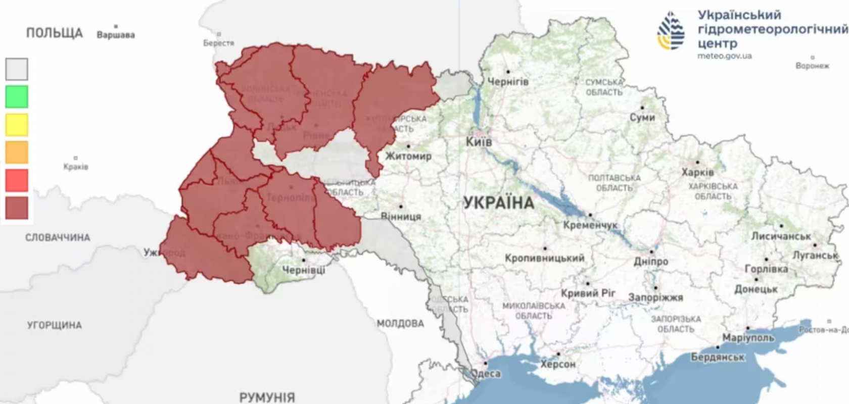 На заході України річки міліють до історичних мінімумів: яка ситуація на Волині
