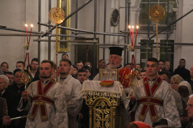 У кафедральному соборі Луцька відзначили Великдень. Фото