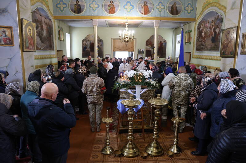 Загинув у Курській області: у Луцькій громаді попрощалися з Героєм Василем Приступою