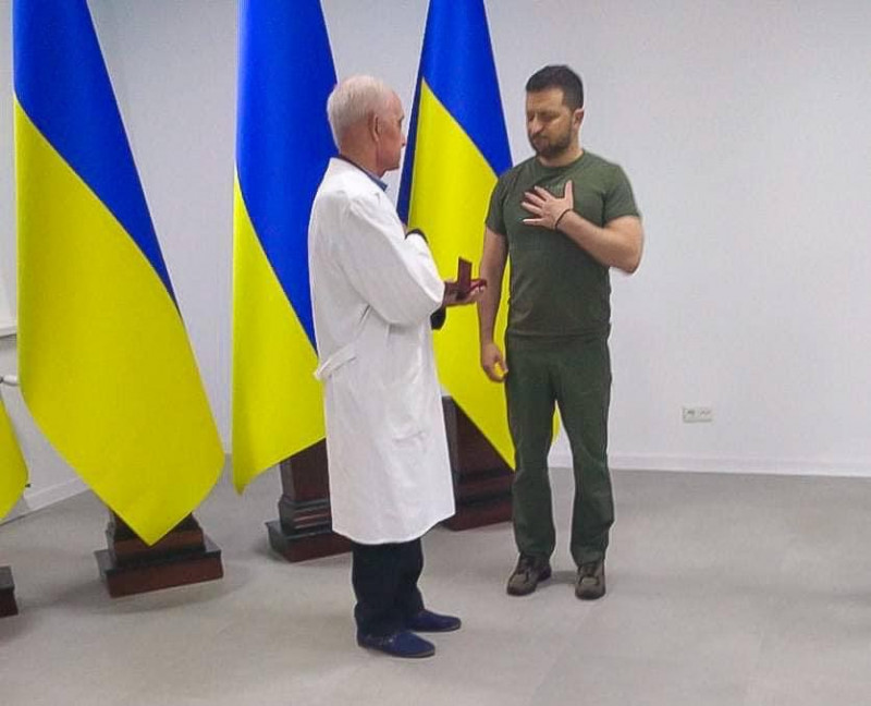 Медика з Волині відзначили званням «Заслужений лікар України»