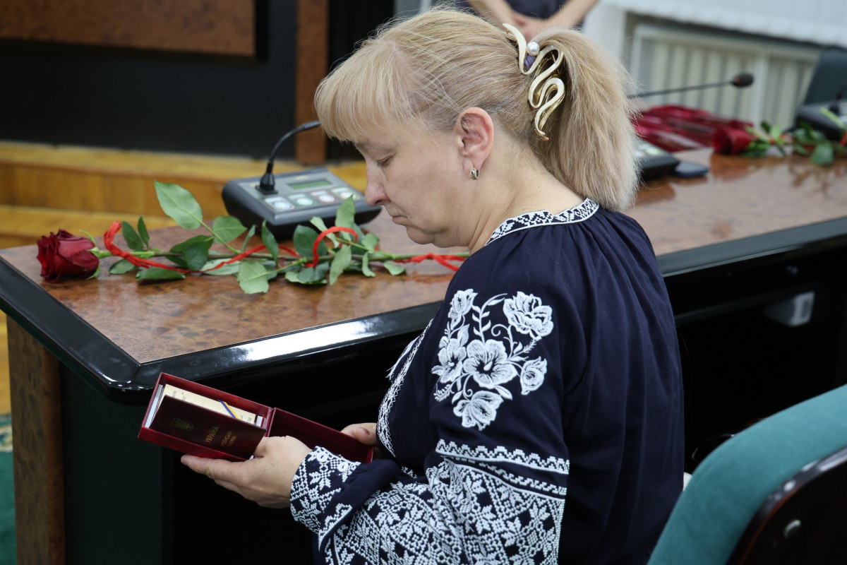 У Луцьку рідним загиблих Героїв передали державні посмертні нагороди