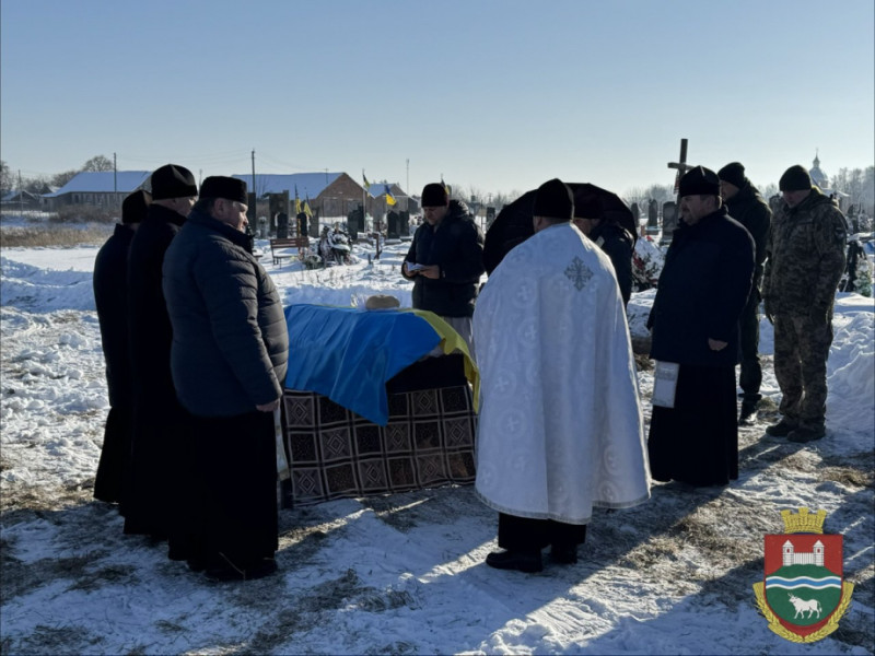 На Волині попрощалися із захисником Володимиром Кухаруком