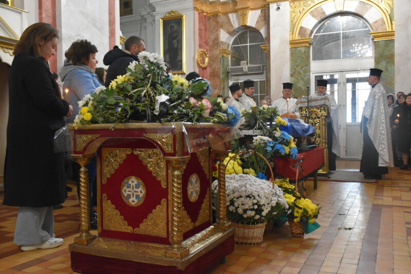 У Луцьку попрощались із загиблим штурмовиком Юрієм Дудою