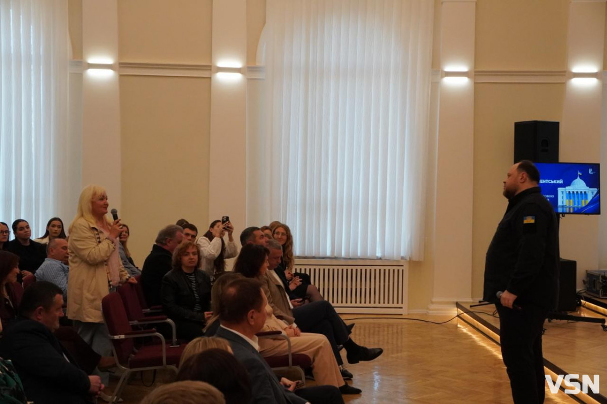 До Луцька завітав голова Верховної Ради України Руслан Стефанчук: що відомо