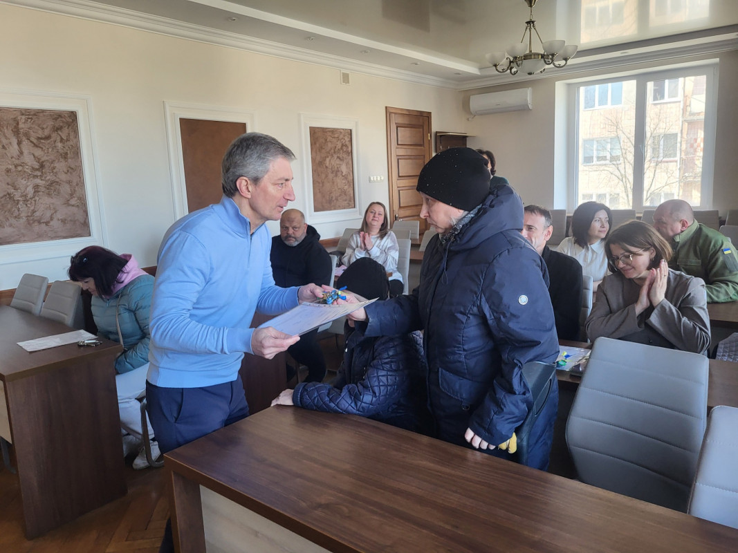 У Ковелі ветеран війни та родини ВПО отримали квартири у новобудові