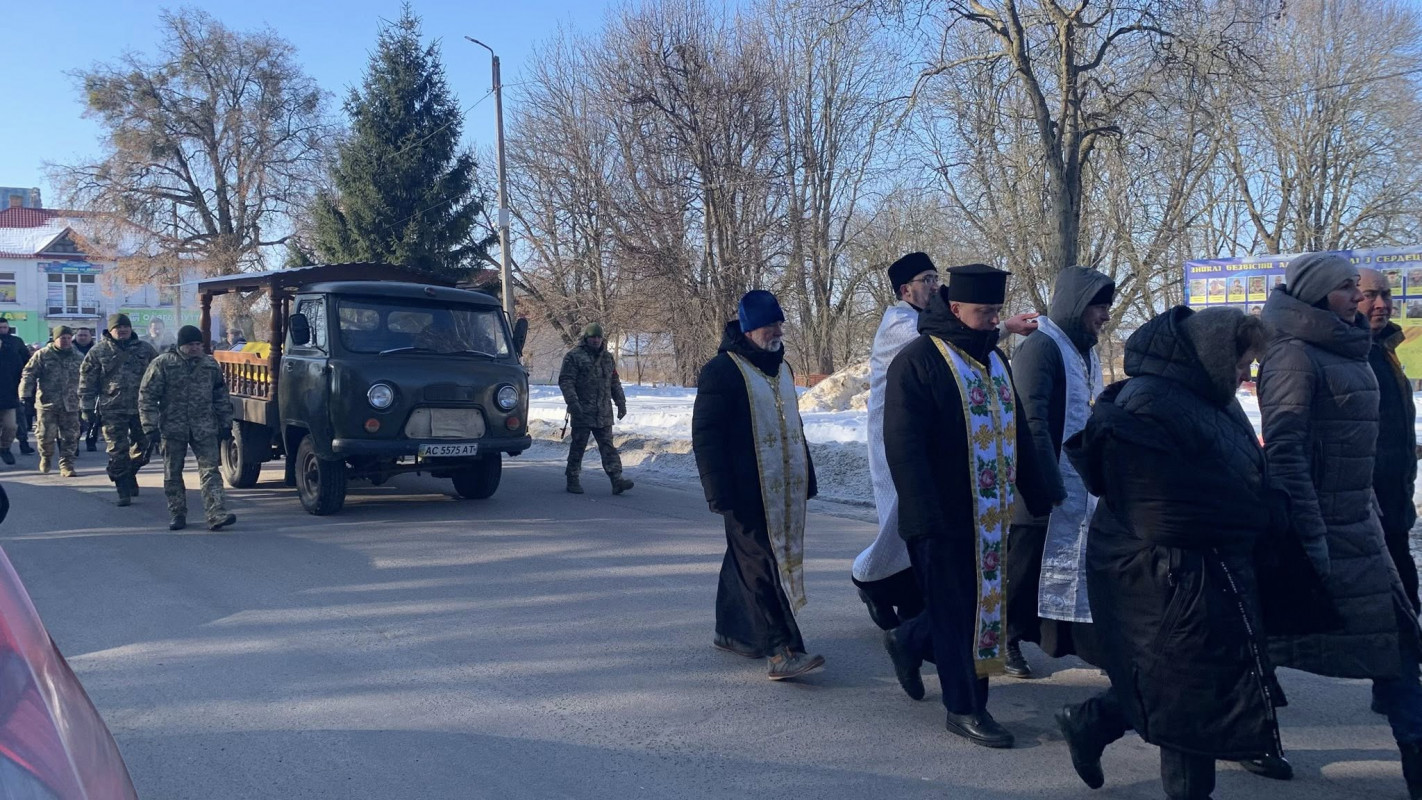 Вважався зниклим безвісти з липня 2023 року: на Волині попрощалися із захисником Ігорем Рижуком