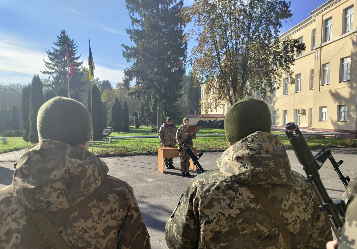 Новобранці Волинського прикордонного загону склали присягу