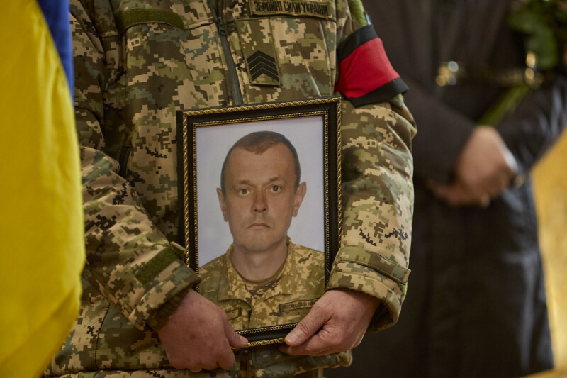 У Луцьку провели в останню путь Героїв Андрія Міщука та Андрія Смалюка