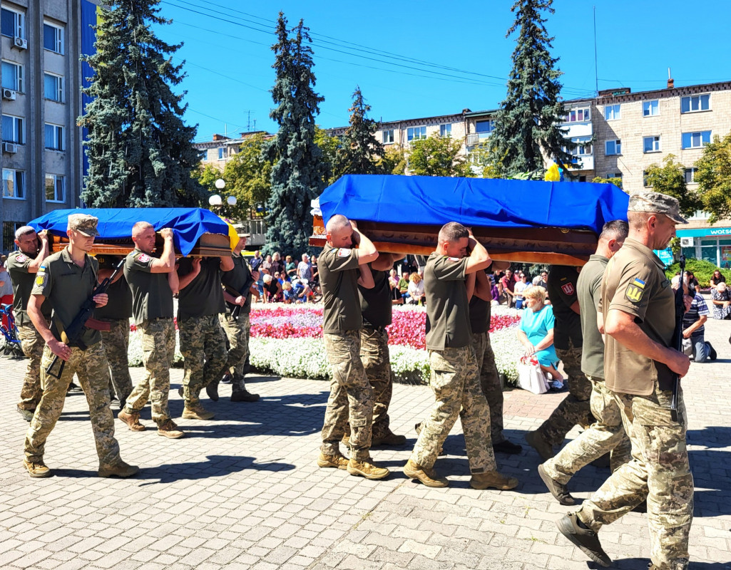 Чорний день на Волині: попрощалися із двома Героями Петром Каноніком та Олександром Пащуком