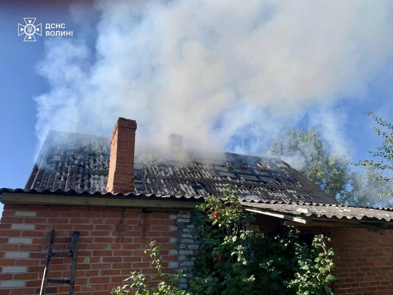 У пожежі на Волині ледь не загинуло подружжя літніх людей