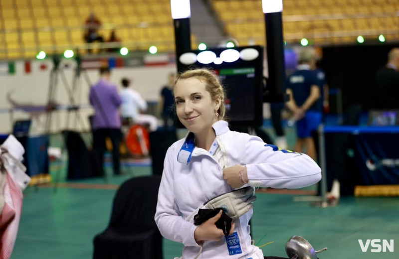 Шлях до золота: як волинська фехтувальниця підкорює світові старти