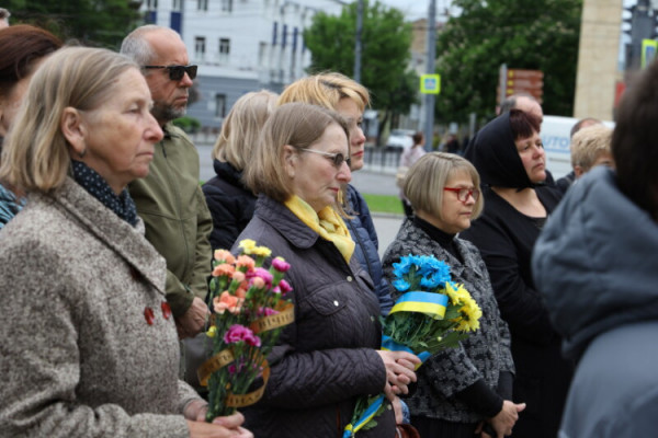 У Луцьку вшанували військових, що загинули внаслідок бойових дій на Сході України