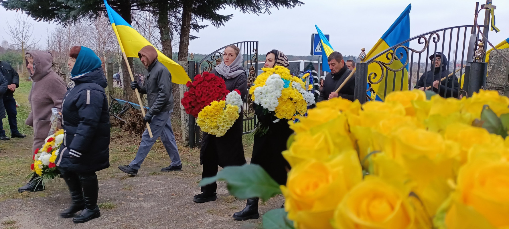 Майже півтора року тривоги та надії змінила гірка правда: на Волині попрощалися з Героєм Вадимом Гризіним