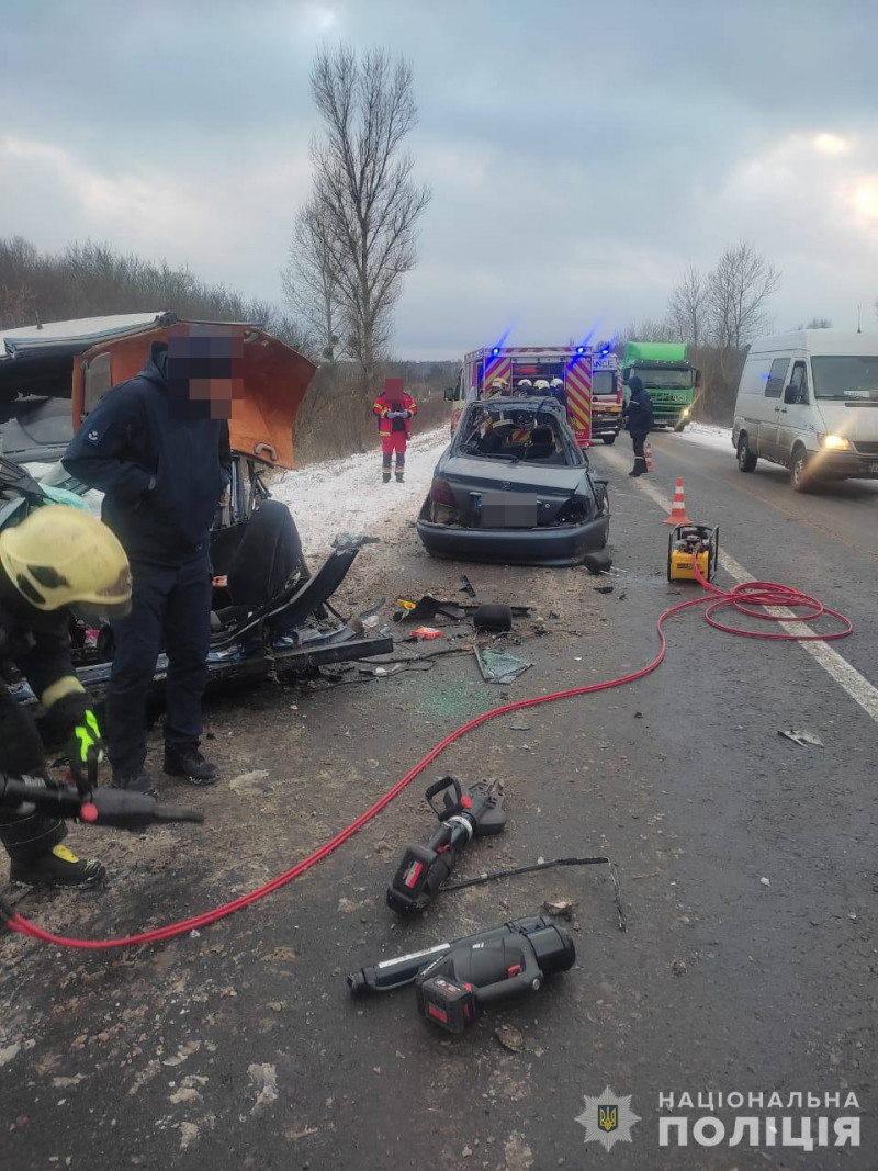 На Волині у жахливій аварії загинуло двоє людей. Фото