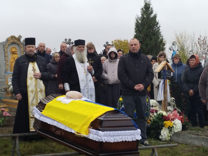 На Волині попрощалися із 50-річним Героєм Юрієм Віценюком, який загинув на Дніпропетровщині