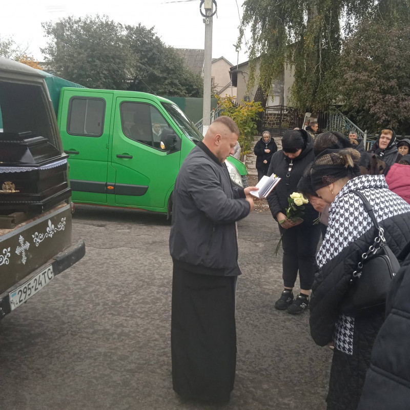 На Волині провели в останню дорогу захисника України Василя Довбая