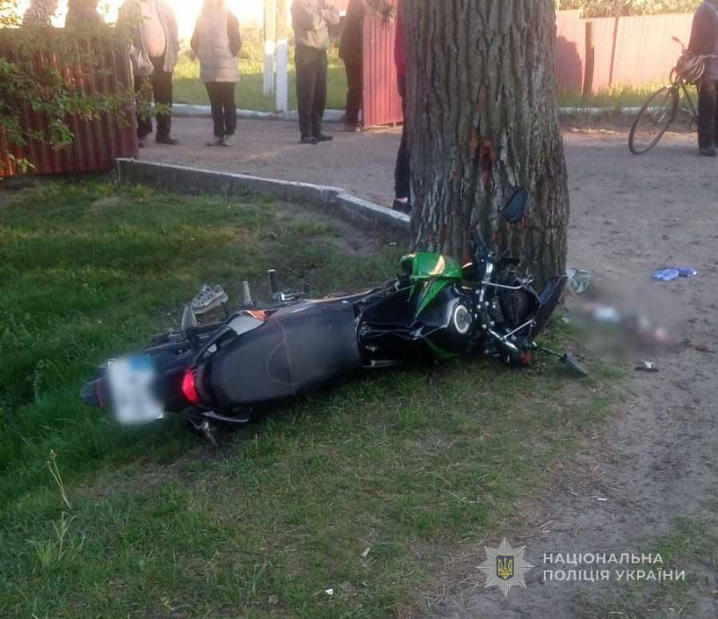 Смертельна аварія на Волині за участі мотоцикла: загинули два молоді хлопці