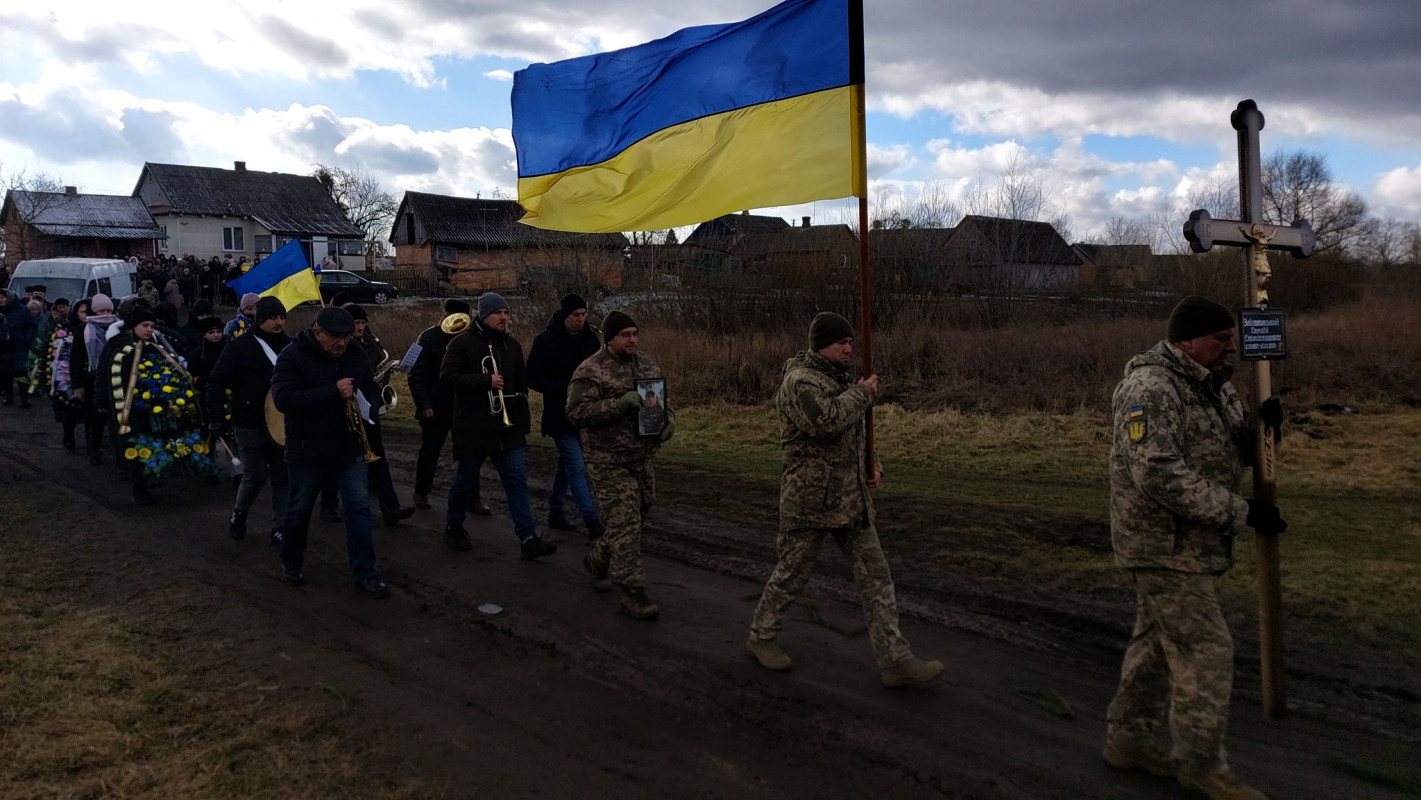 ДНК-тест обірвав надію: на Волині попрощались з Героєм Сергієм Звінчковським