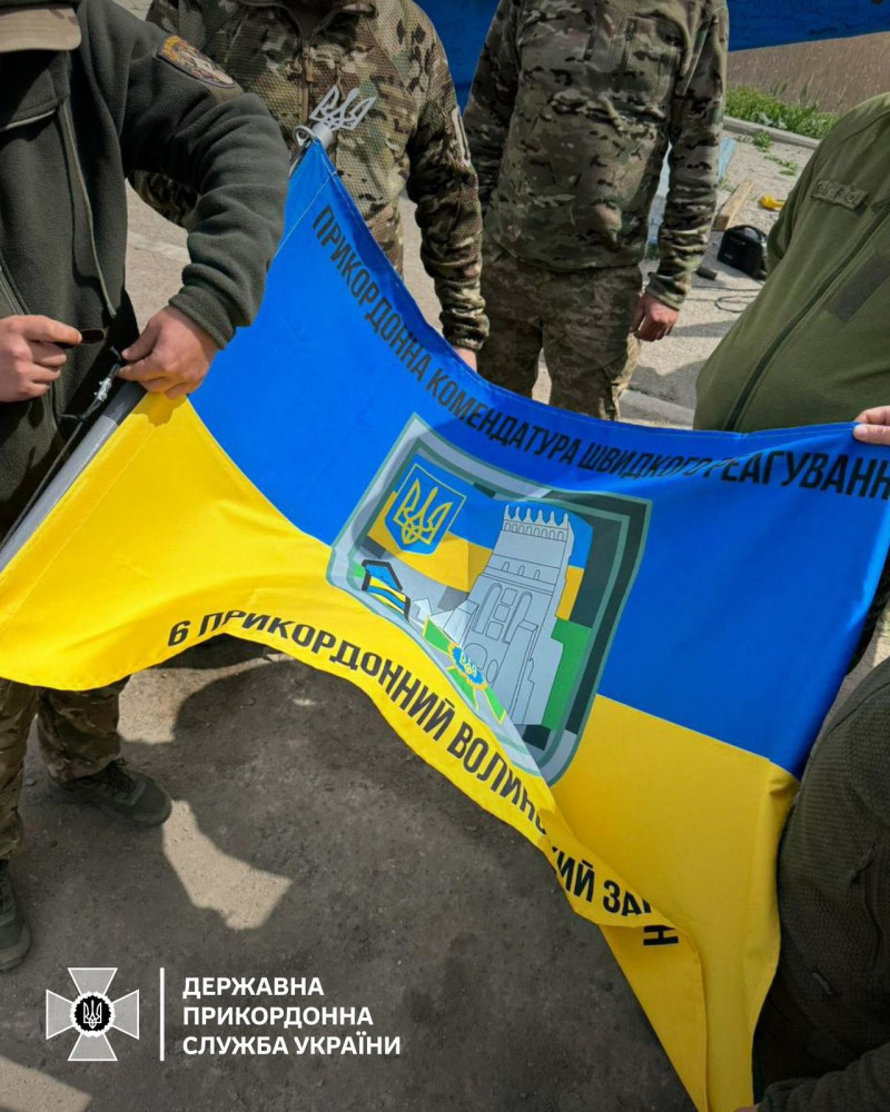 Президент України на Донеччині подякував за службу прикордонникам Волинського загону