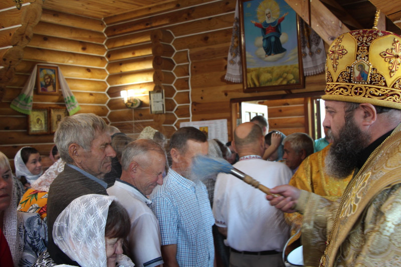 Нещодавно перейшли до ПЦУ: Михаїл вперше відвідав храм релігійної громади в Луцькому районі