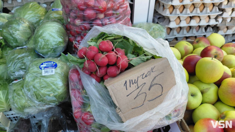 Скільки у Луцьку на ринку коштують овочі: огляд цін