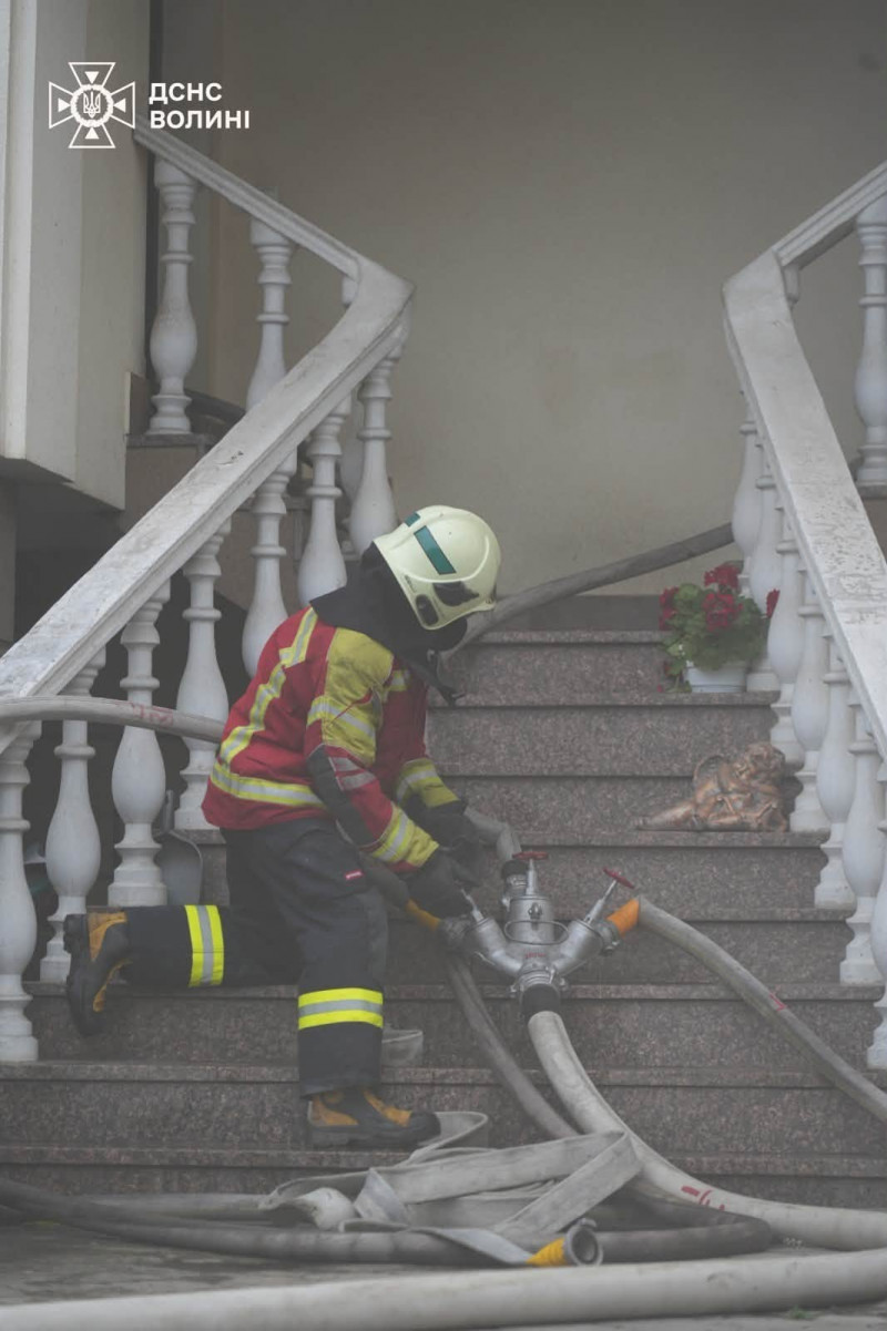 У Луцьку через увімкнену праску загорівся житловий будинок