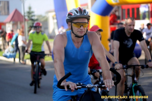 У Луцьку пройшов всеукраїнський благодійний велопробіг