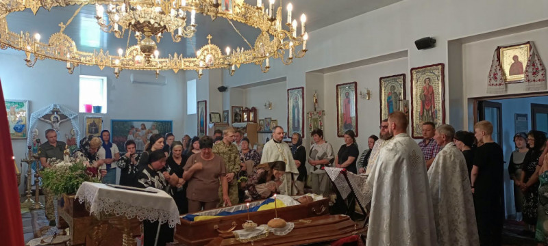 На Волині провели в останню путь захисника Володимира Соняка