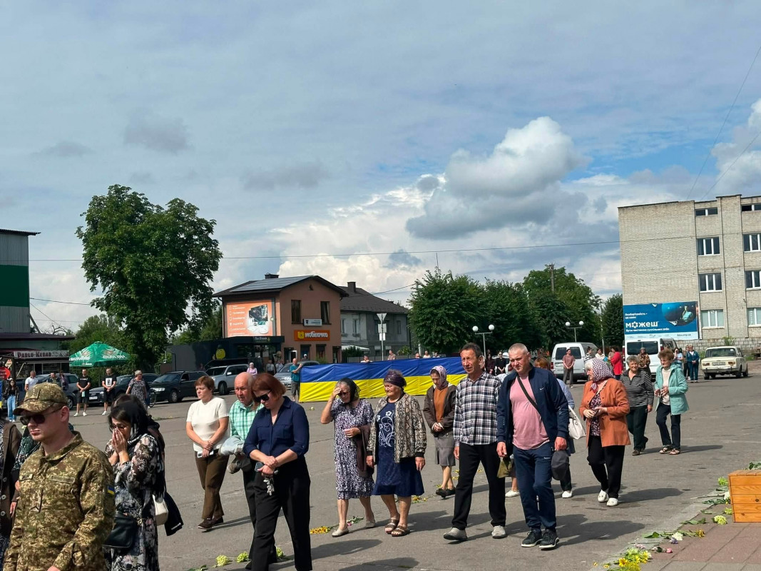 На Волині попрощалися з Героєм Сергієм Григілем