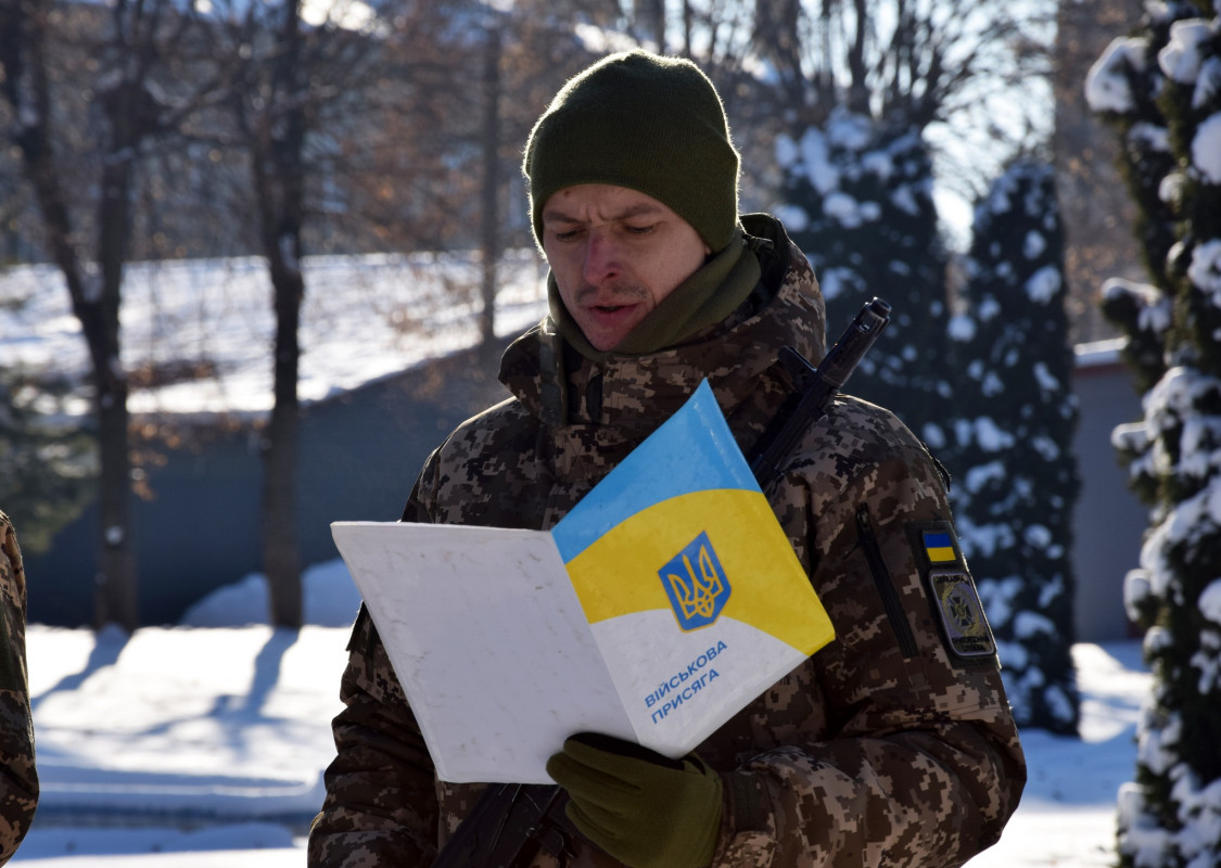 У Луцьку новобранці Волинського прикордонного загону склали присягу